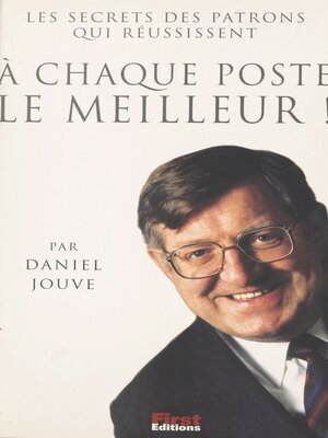 cover image of À chaque poste le meilleur !